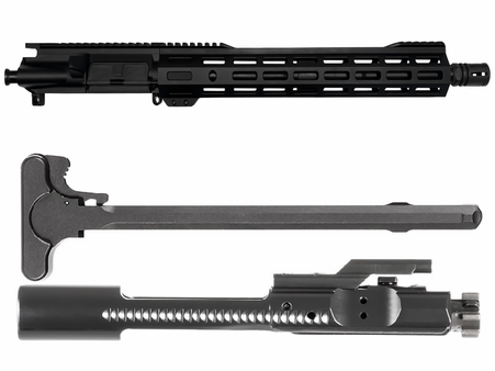 Combat Armory AR-15 300BLK - 16" LENGTH 1:7 TWIST W/ 15" SLIM M-LOK Hand-guard NO Assembly Required With BCG and Charging Handle — image 2