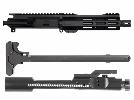 Combat Armory AR-15 300BLK - 7.5" LENGTH 1:7 TWIST W/ 7" SLIM M-LOK HANDGUARD NO Assembly Required With BCG and Charging Handle — image 2