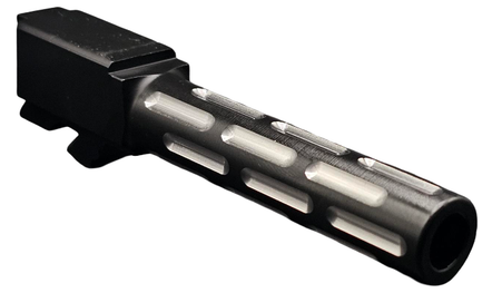 Combat Armory Barrel Fits Glock 19 9mm Match Morse Code Barrel 2 Tone