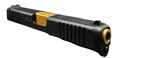 Combat Armory Slide Fits Glock 19 Gen3 Fully Assembled Tapered Nose In Gold