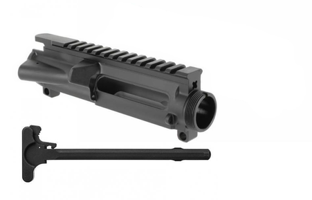Combat Armory Stripped Billet Upper Receiver Mil-Spec & Charging Handle Combo — image 2