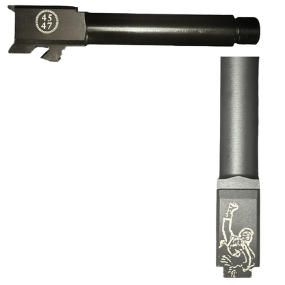 Donald Trump Fist in the Air Logo Combat Armory barrel Fits Glock 19 New 9mm Match Grade Barrel Threaded — image 2
