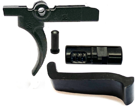 Super Safety Curved Face Trigger Kit D2 Steel – Active Reset Trigger For AR-15 — image 2
