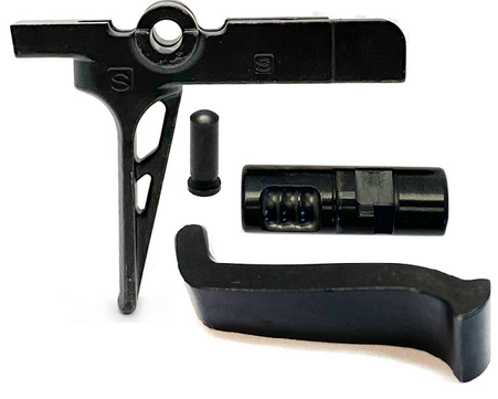 Super Safety FLAT Face Trigger Kit D2 Steel – Active Reset Trigger For AR-15