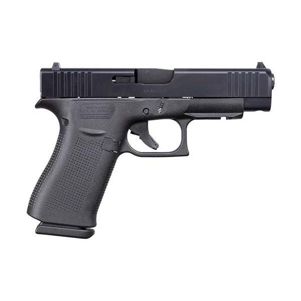 Glock 48 Slimline Compact Front Rail 9mm Blue/Black Pistol