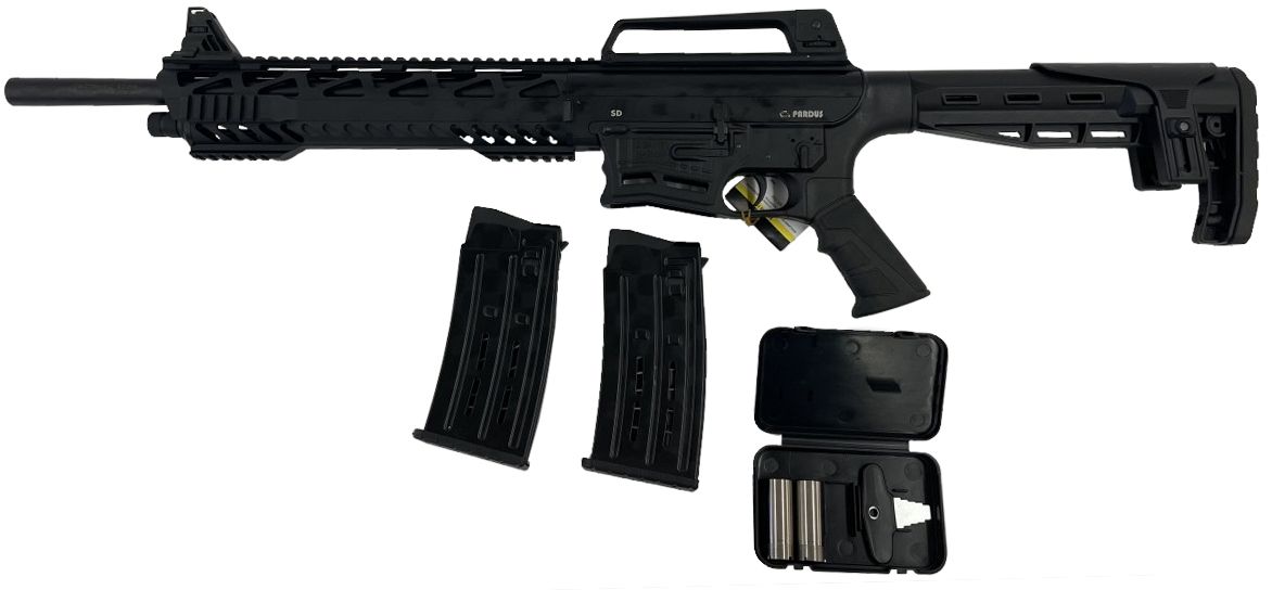 Pardus SD Tactical 12 Gauge Black Shotgun
