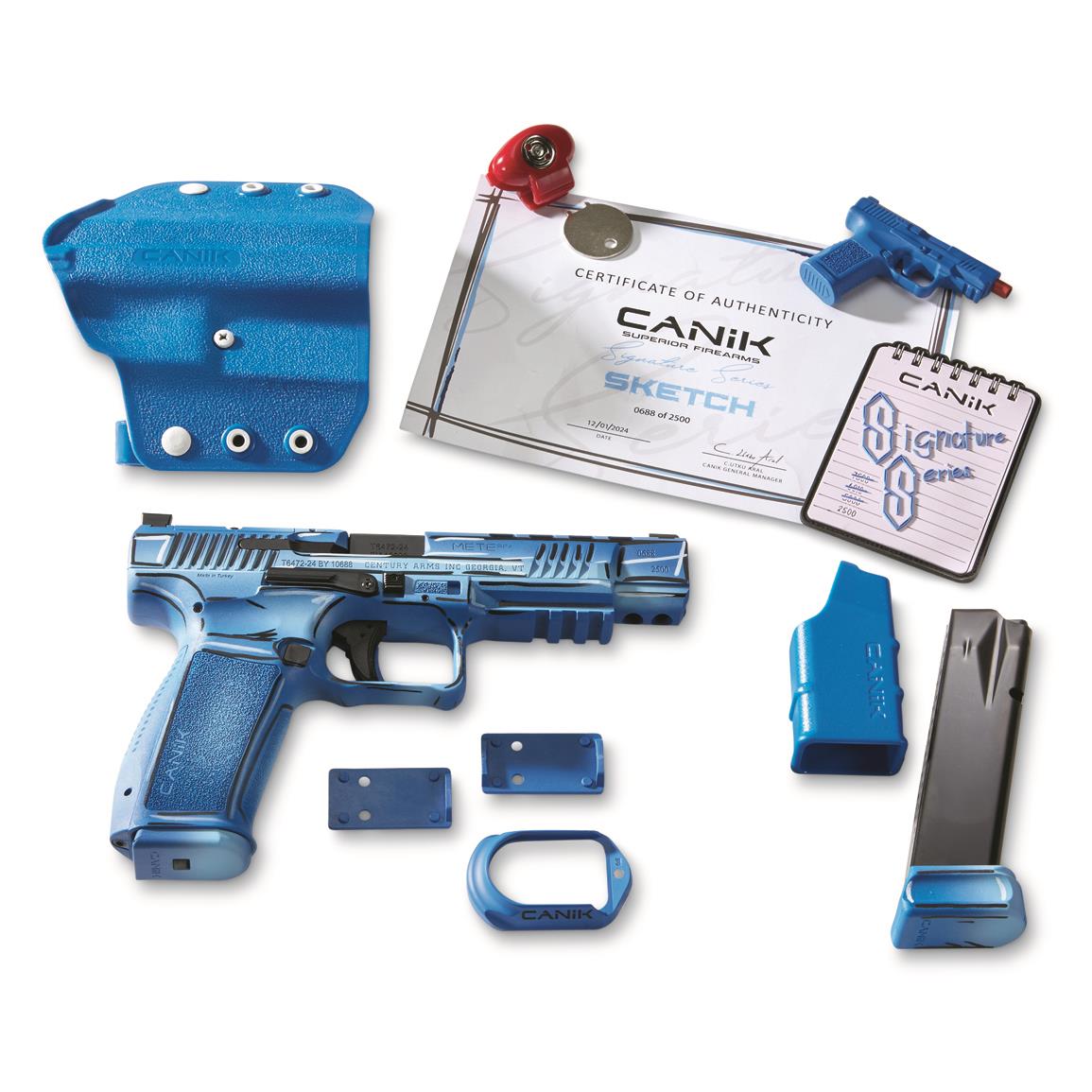 Canik METE SFx Sketch 9mm Signature Series Pistol